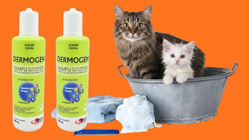 Shampoo para Gatos com a Pele Sensível