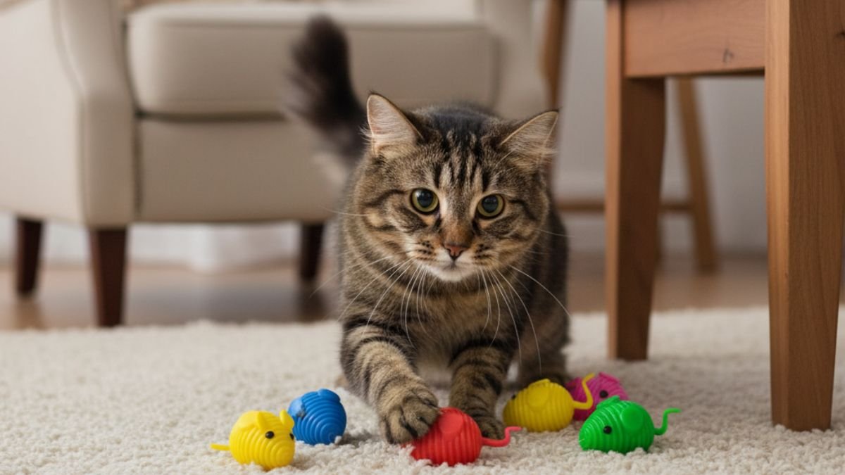 O Brinquedo Para Gatos Idosos