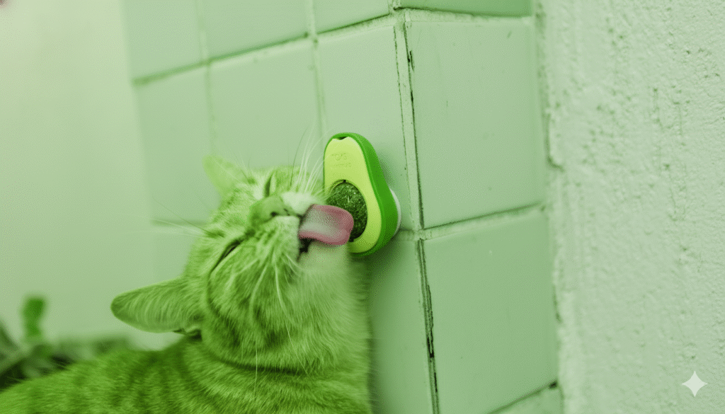 O que e o Catnip Abacate Brinquedo Interativo Gatos Atica Curiosidade 2